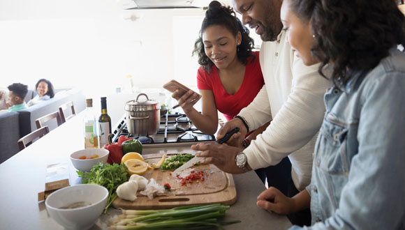 nutrition guide when you're stuck at home
