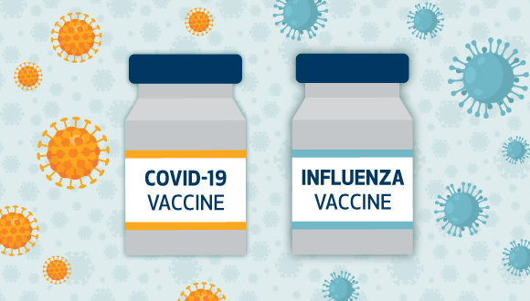 can you get your flu shot and covid vaccine at the same time