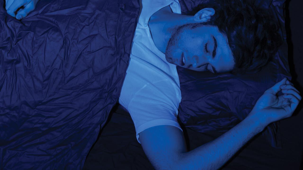 person asleep