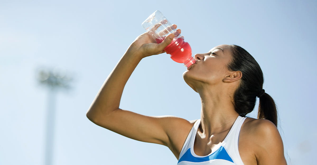 when why to drink a sports drink houston methodist on health