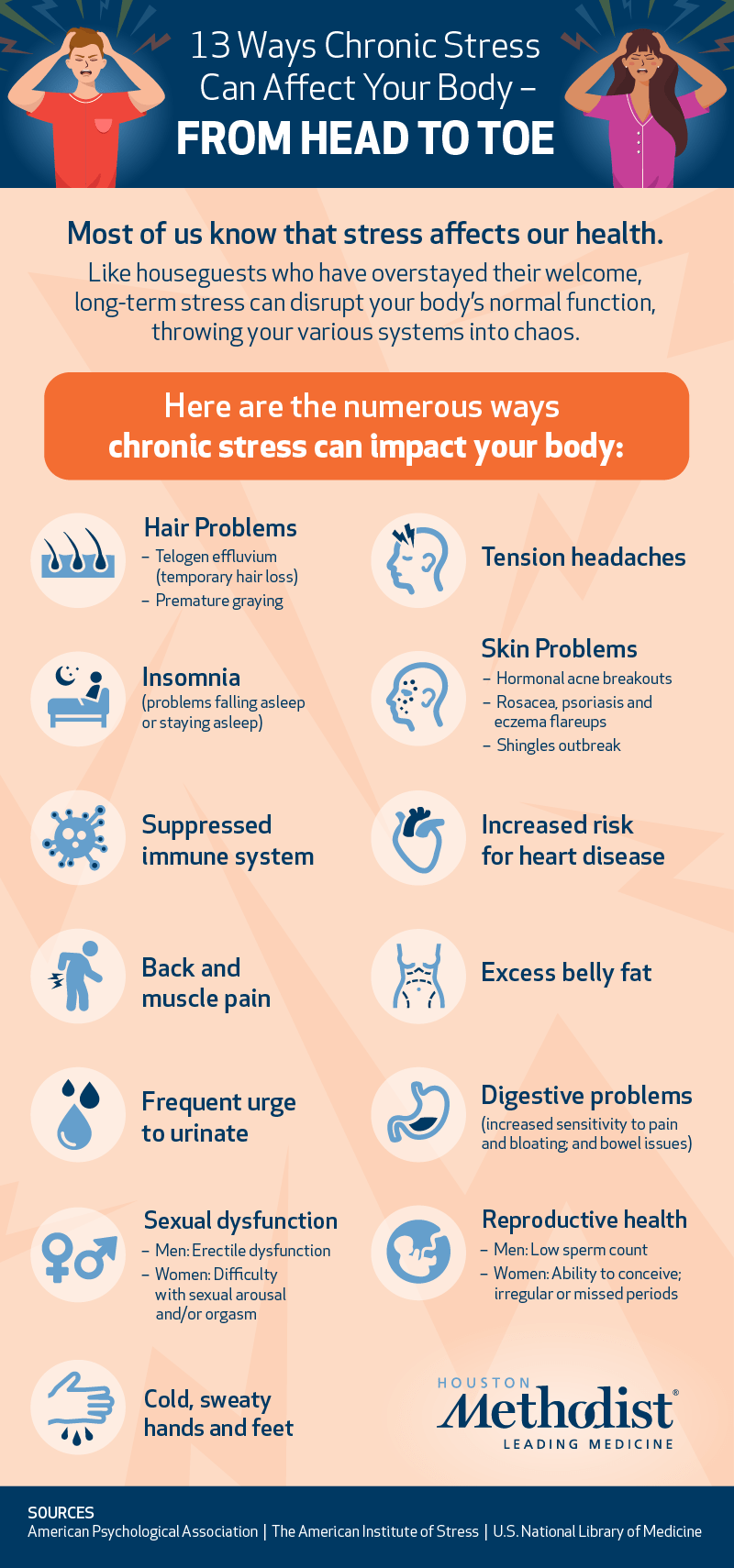 Chronic Stress Infographic