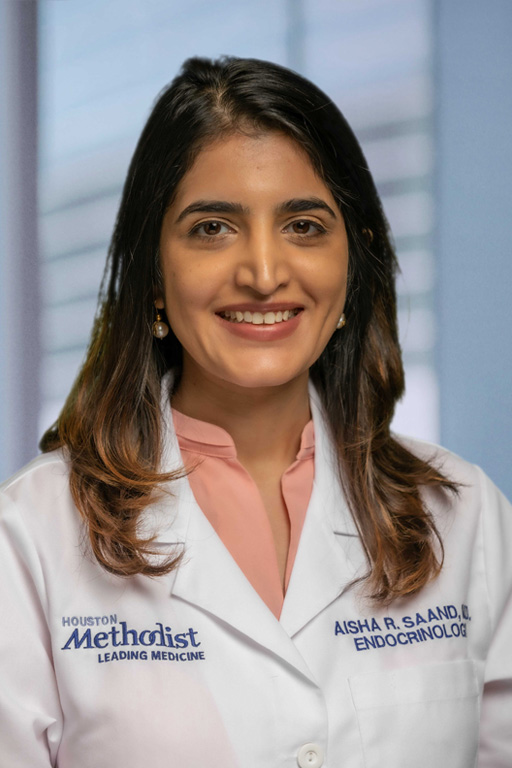 headshot of Aisha Saand, MD