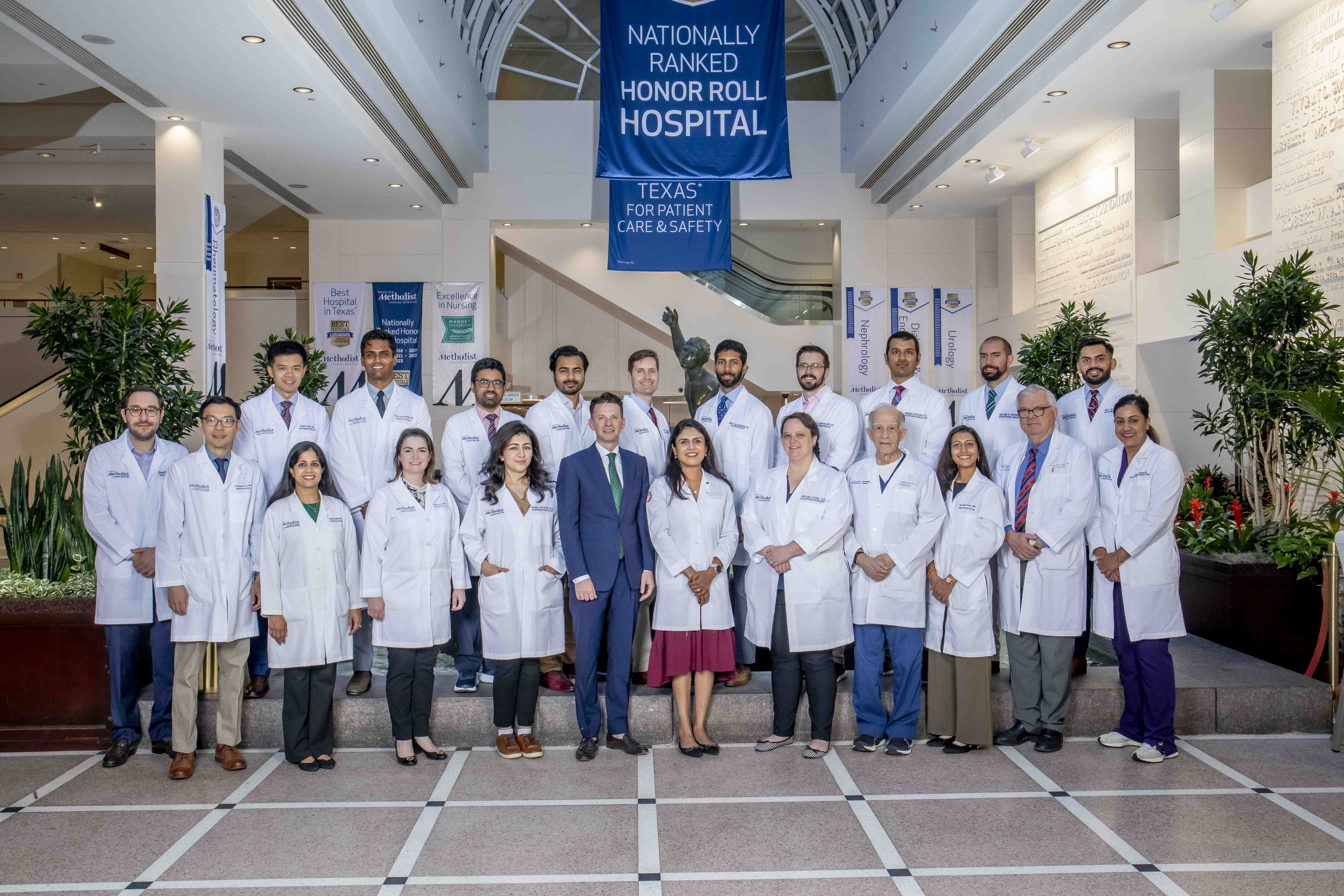 Photo of faculty and fellows