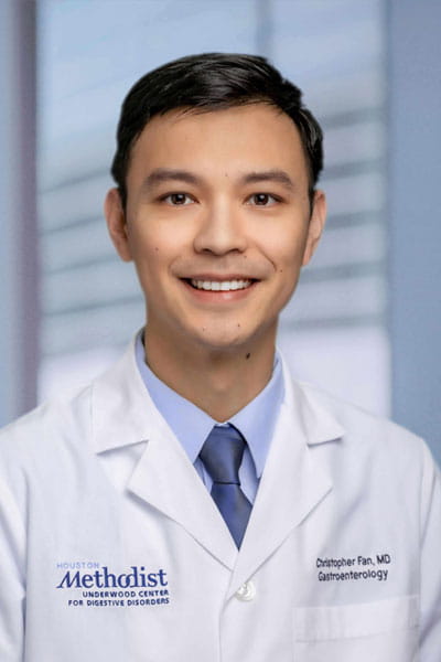 headshot of Christopher Fan, MD