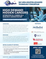 High Demand Hidden Careers in Research Administration Internship Flyer Thumbnail