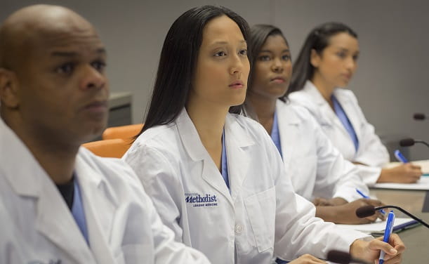 Doctors in Classroom