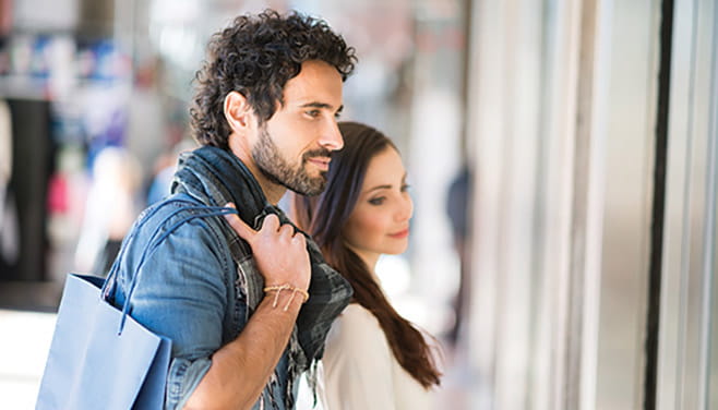 Couple Shopping