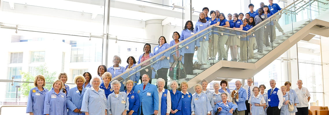 Group photo of volunteers