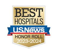 Ranked as Best Hospital Honor Role by U.S. News and World Reports