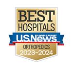 Ranked as Best Hospital for Orthopedics by U.S. News and World Reports