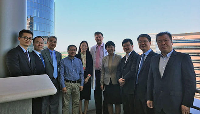 Weizhou Medical University Visit