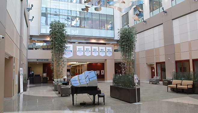 Houston Methodist Willowbrook Hospital North Pavilion Lobby