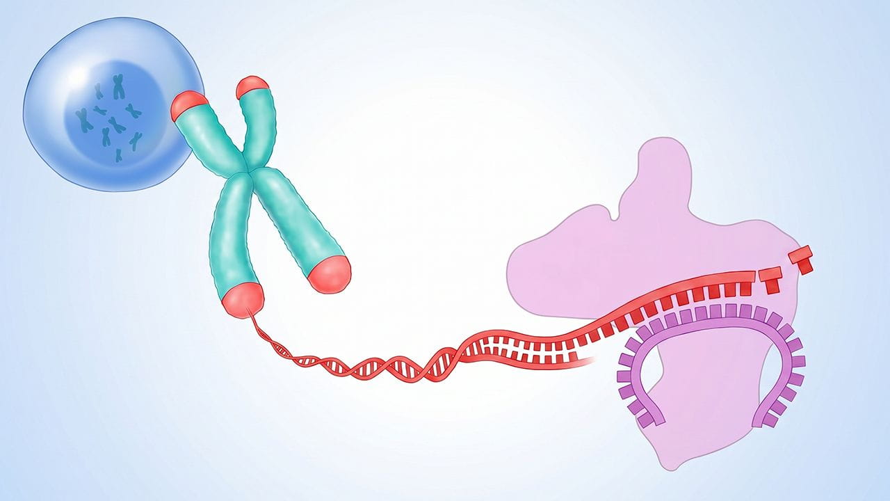 graphic depicting cellular repair at a high level