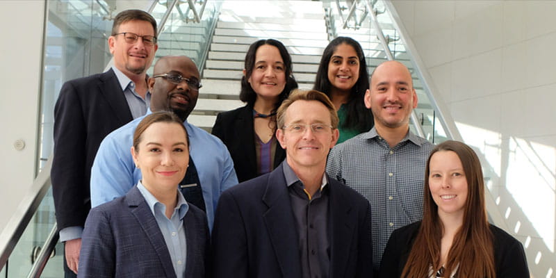 group photograph of the office of technology transfer team