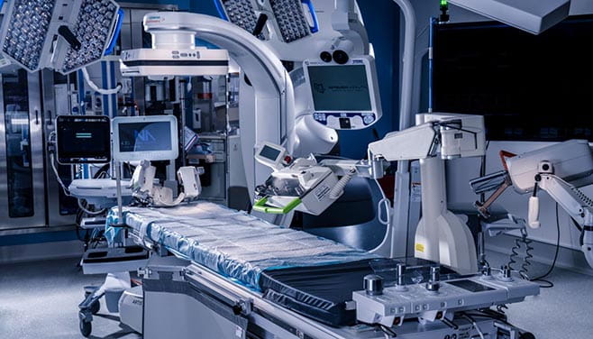 hybrid operating room suite