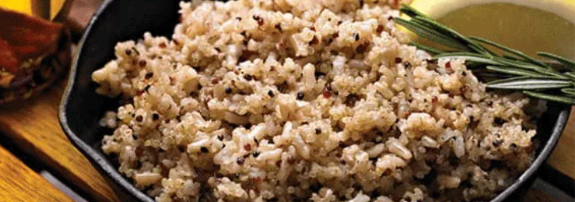 bowl of quinoa