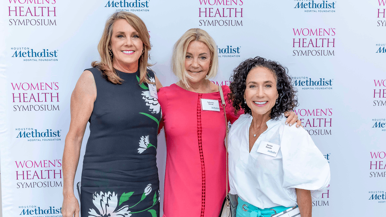 Houston Methodist Hospital Foundation Women’s Health Symposium held at the Research Institute, Dunn Tower, Fondren Tower, and the Crain Garden April 22, 2025. (Photo by Richard Carson)